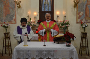 Arcivescovo e don Roberto Crisogianni